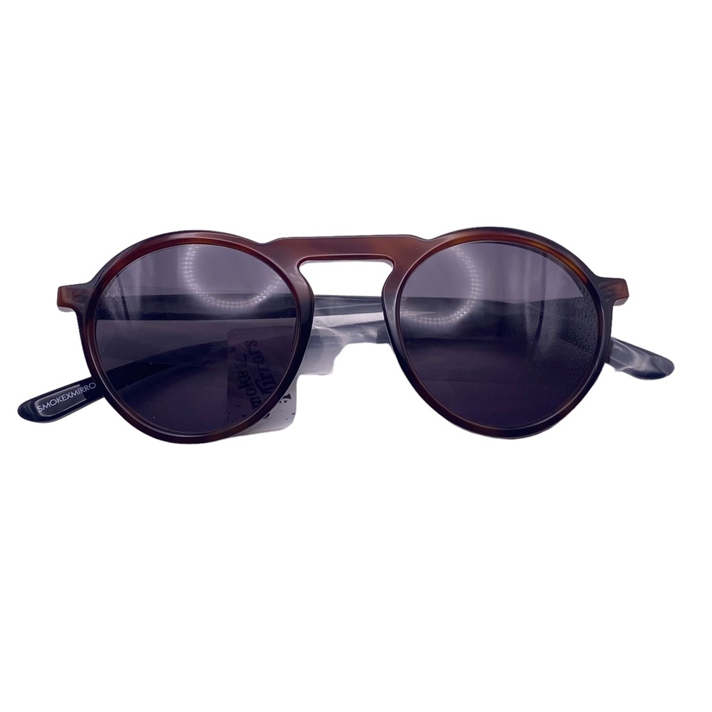 Smoke x Mirrors Letter Matte Tortoise Sunglasses